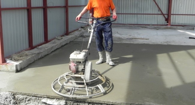 Чем и как шлифовать бетонный пол